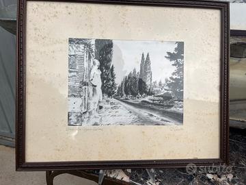 4 Serigrafia su seta  di oscar d’amico