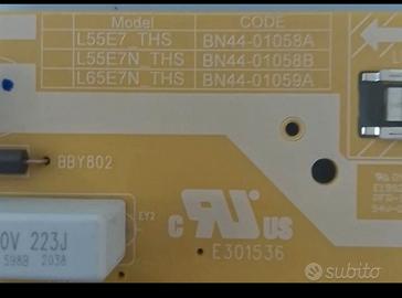 Scheda di alimentazione tv samsung