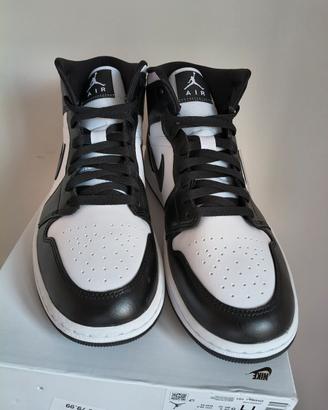 Nike Jordan 1 mid Panda tg 42,5 Nuovo Originale