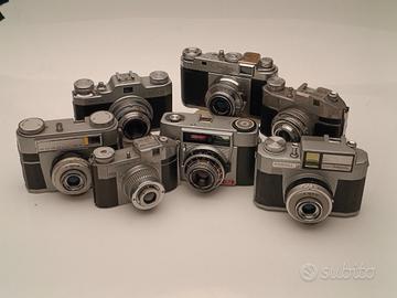 Lotto fotocamere vintage, di produzione italiana
