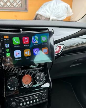 Autoradio 10'' 4+64Gb Android 14 per Citroen DS3 /