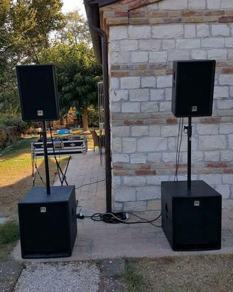 IMPIANTO AUDIO HK ATTIVO MODELLO PRO