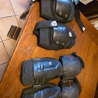 Ginocchiere e para gomiti x mtn bike