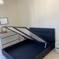 LETTO MATRIMONIALE CONTENITORE DESIGN MODERNO NUOV