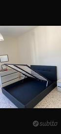 LETTO MATRIMONIALE CONTENITORE DESIGN MODERNO NUOV