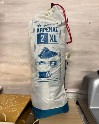Tenda a campeggio Dechatlon 2 posti