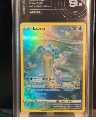 Lapras GG05/GG70 Crown Zenith AiGrading 9.5
