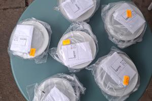 Lotto 6 faretti Incasso Professionali B.C.M