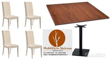 Set Sedie Tavoli Bar Ristorante Pizzerie Cd130