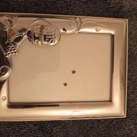 Cornice Portafoto Prima Comunione in Argento Bilam