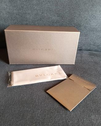 Scatola porta occhiali cartone Bulgari, originale