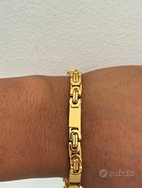 Bracciale placc oro 18k