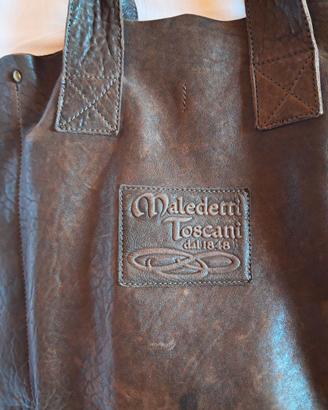 Borsa vera pelle Maledetti Toscani