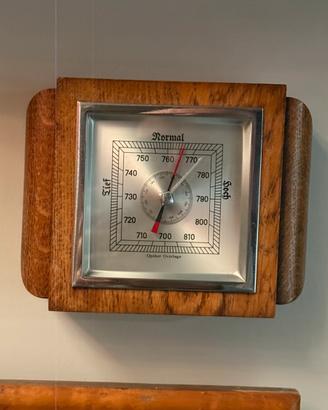 Barometro vintage tedesco rettangolare Optiker