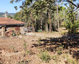 Rudere e terreno in collina