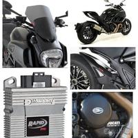 Ducati Diavel 1200 scarico centralina protezioni