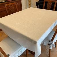 Tovaglia rettangolare in Lino beige