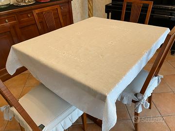 Tovaglia rettangolare in Lino beige