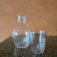 Caraffa in vetro vintage