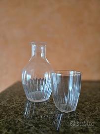 Caraffa in vetro vintage