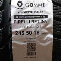 2 gomme 245 50 18 pirelli rft inv a1296