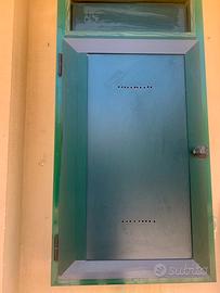 Copri-caldaia in alluminio.