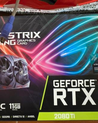SOLO OGGI 2x ROG STRIX RTX 2080Ti OC 11GB – 380 € 