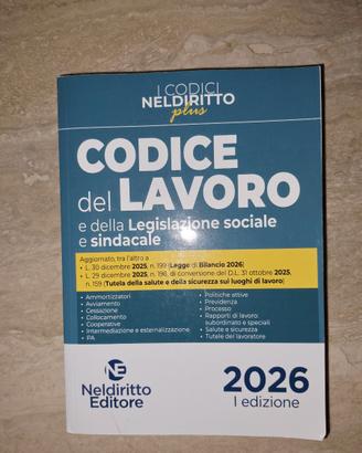 Codice di Diritto del lavoro 2026 Nel Diritto