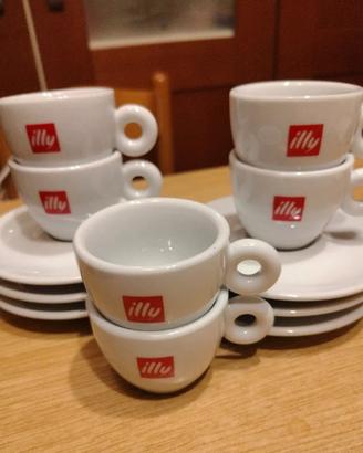 Tazzine+piattino ILLY 