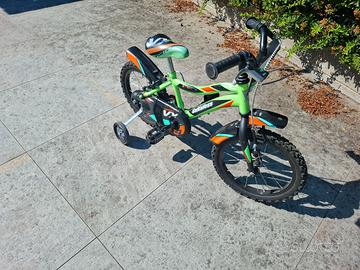 Bici bambino taglia 14