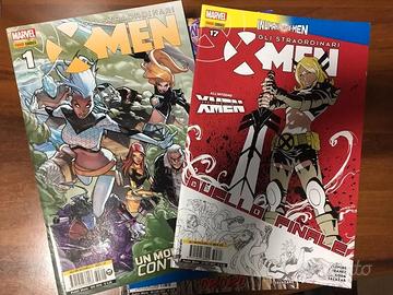 straordinari X-MEN dal 311 al 327 sequenza