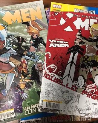 straordinari X-MEN dal 311 al 327 sequenza