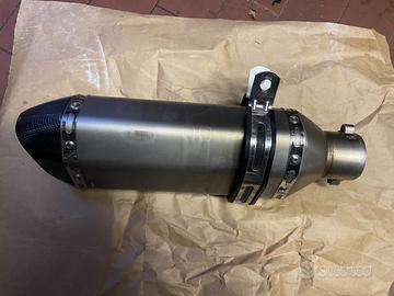 silenziatore scarico moto