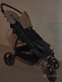 Trio passeggino gemellare Baby Monster