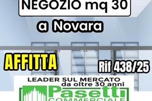 Centro Novara, NEGOZIO; mq. 30