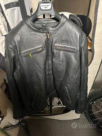 Giacca moto pelle gasoline