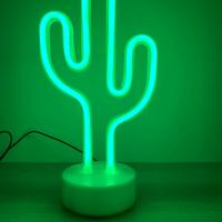 Lampada Neon forma di Cactus