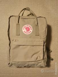 Zaino Fjallraven Kanken NUOVO - Beige