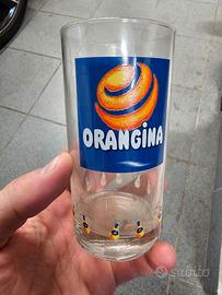 BICCHIERI ORANGINA ORIGINALI INTROVABILI MAI USATI