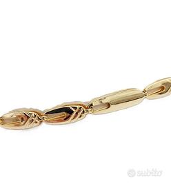 Bracciale da donna realizzato in oro giallo 18 kt
