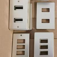 Placche alluminio BTicino serie vecchia