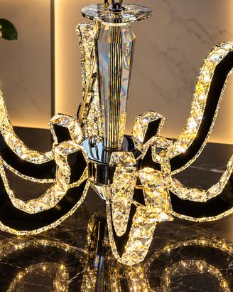 Lampadario Nuovo con cristalli Swarovski 150 Led