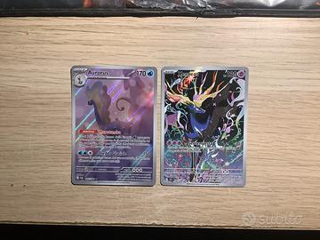 Lotto carte Pokemon AR