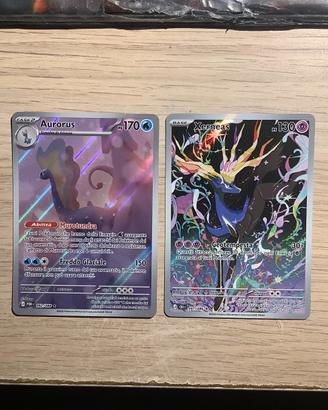 Lotto carte Pokemon AR