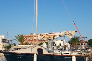 Barca a vela, con deriva mobile