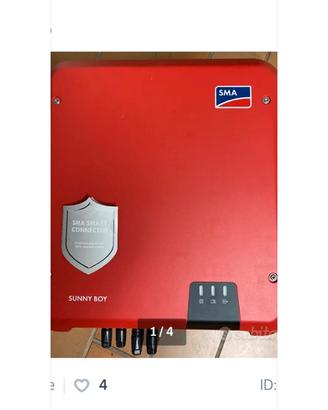Inverter fotovoltaico Sunny Boy 4kw