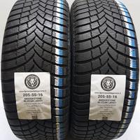 2 GOMME 205 55 16 BRIDGESTONE A55056