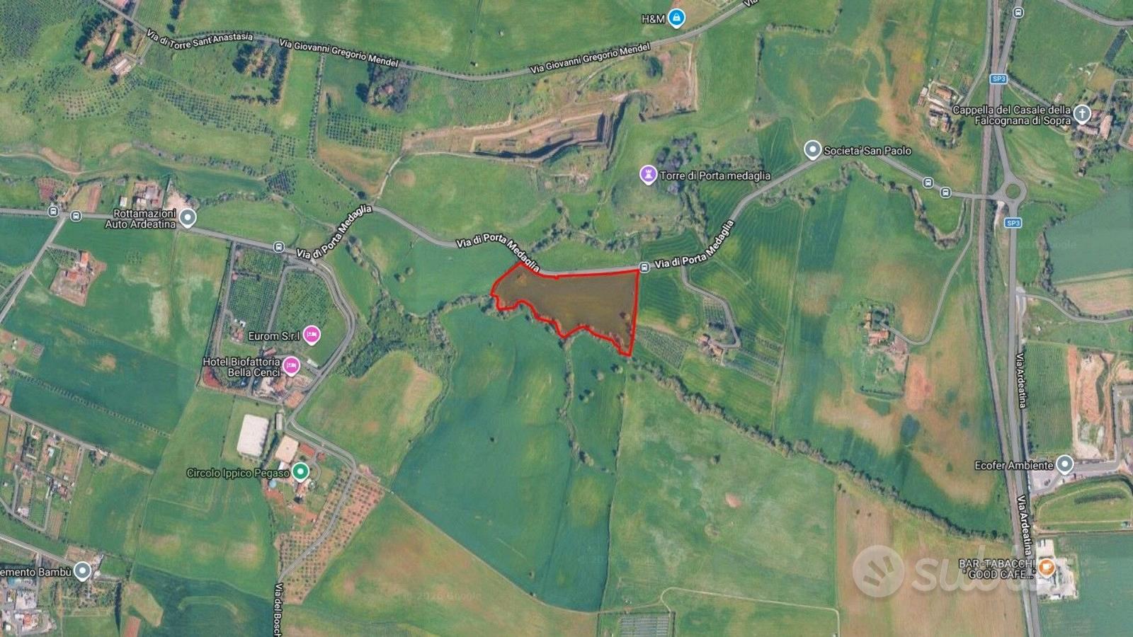 Terreno agricolo 4 ettari fronte strada - Vista 5
