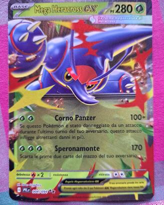 Mega Heracross Ex 004/094 ita mint - Fiamme Spettr