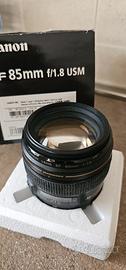 Obiettivo Canon 85 mm 1.8